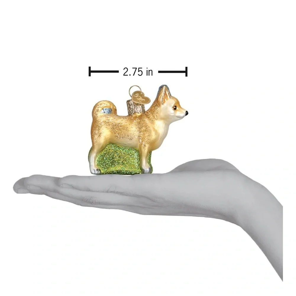 Old World Christmas ‘Chihuahua’ Glass Ornament New With Tags Never Displayed